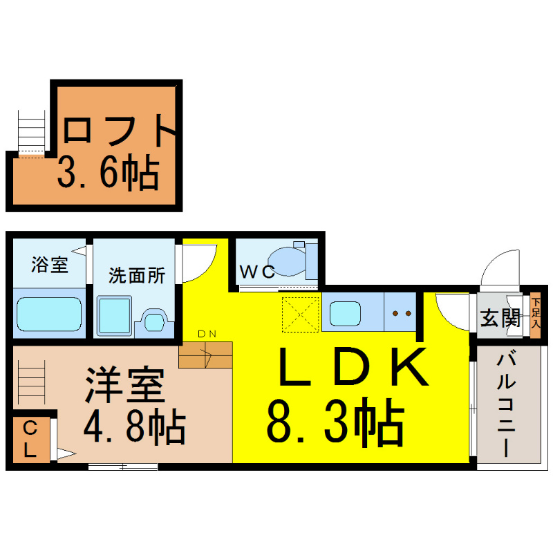 テラス菊井 間取り