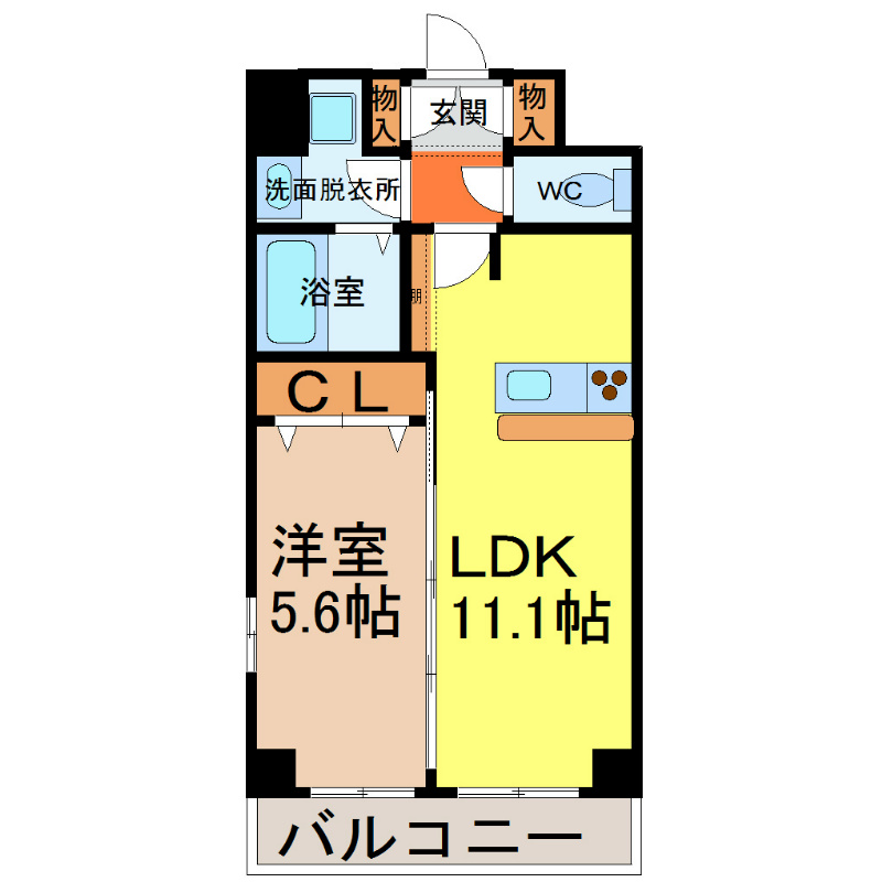 ＣａｎａｌＥａｓｔ（キャナルイースト） 間取り