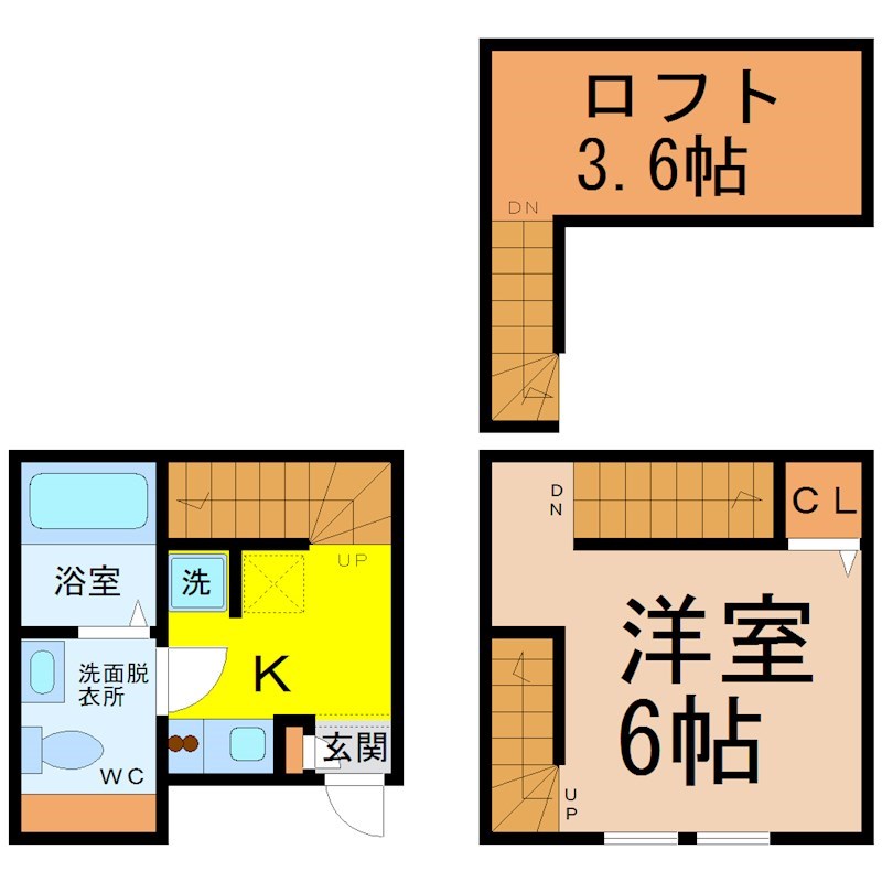 ベルドーム大江 間取り