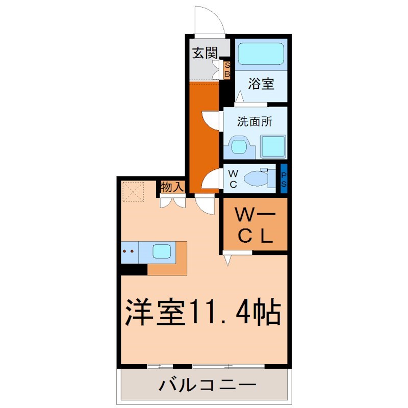 Ｔｉ　Ｌｅａｆ瑞穂 間取り