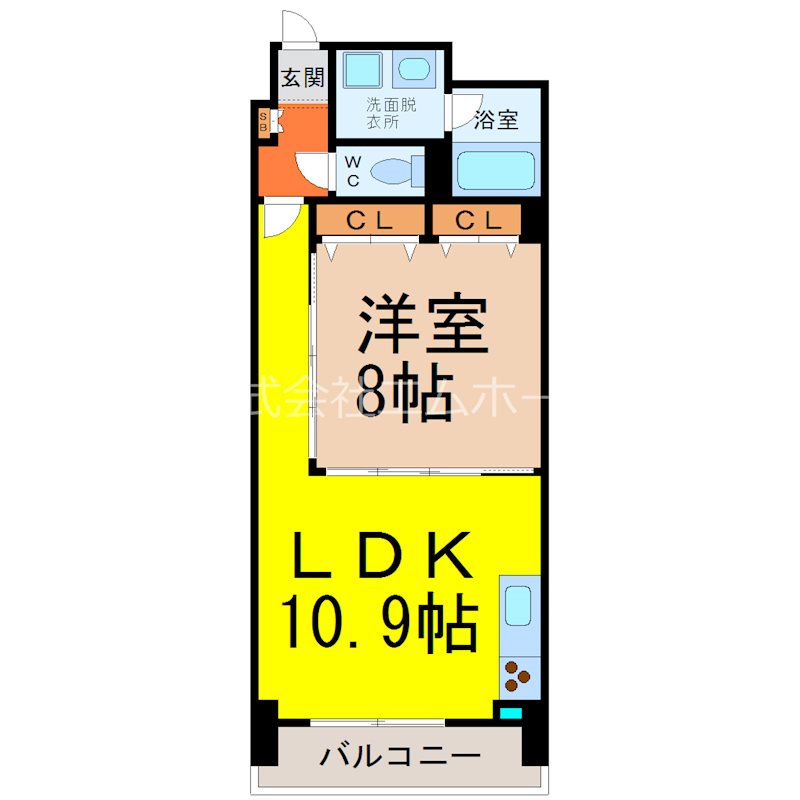 さくらＨｉｌｌｓ名駅ＮＯＲＴＨ 間取り
