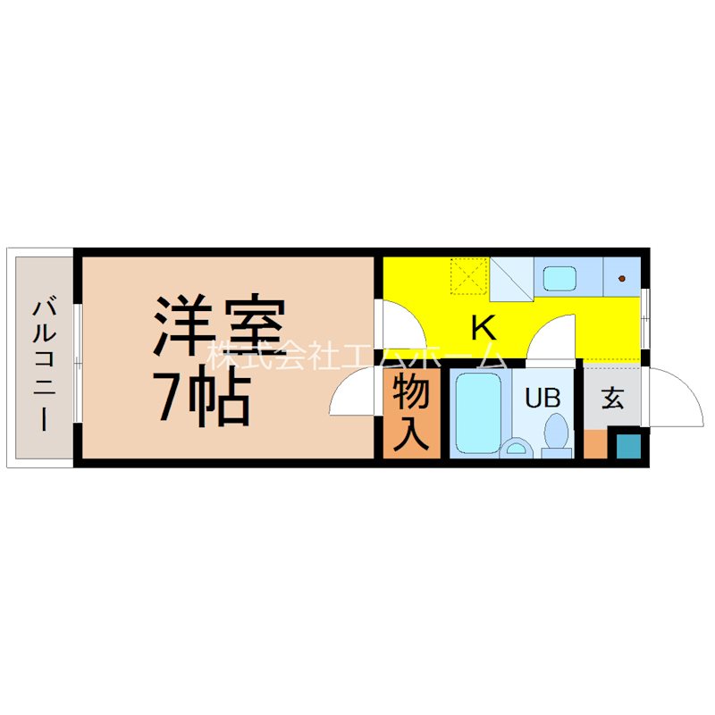 スカイコールほうねん 間取り
