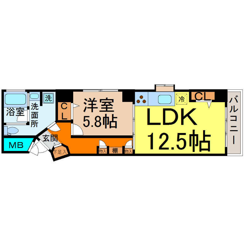 丸の内セントラルハイツ 間取り
