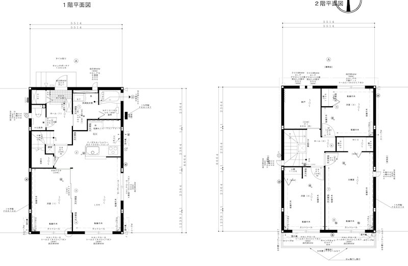 愛知県北名古屋市弥勒寺西３丁目 間取り