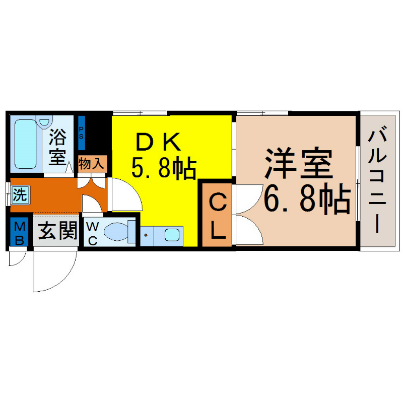 シャンポール大須 間取り