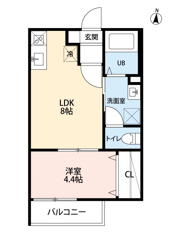 CASA MEDIO（カサメディオ） 間取り