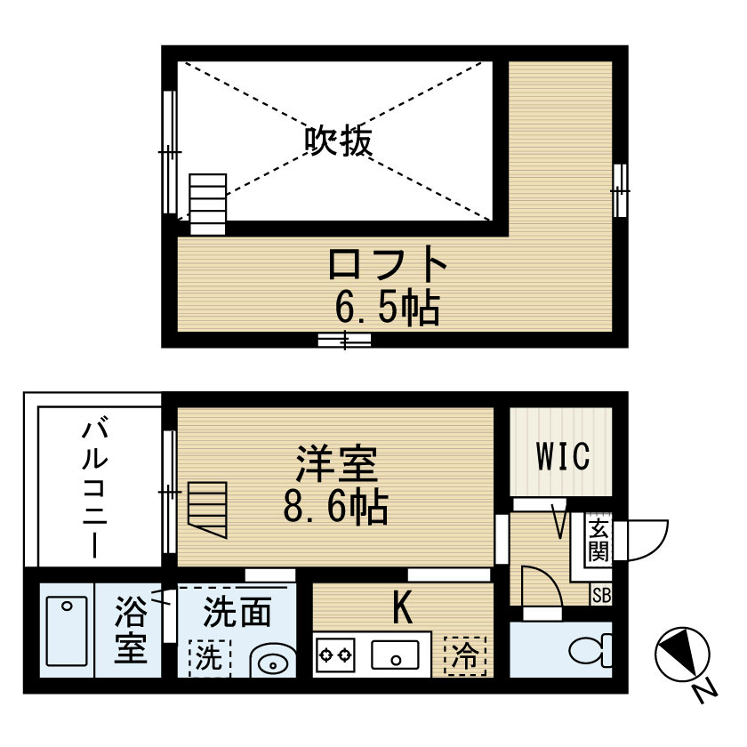 ＯＡＳＩＳ（オアシス） 間取り
