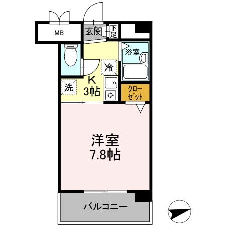 キャッスルⅢ 間取り