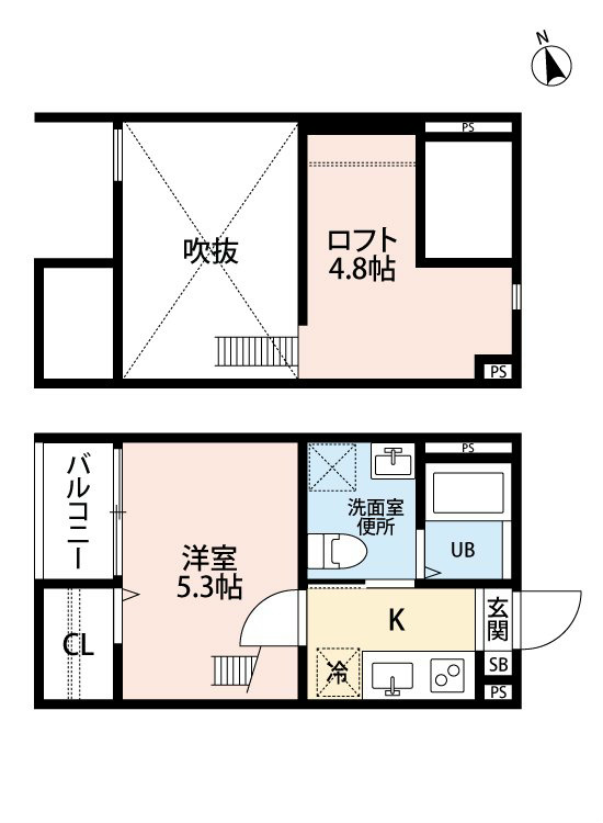 カーサフォルテ辻町 間取り