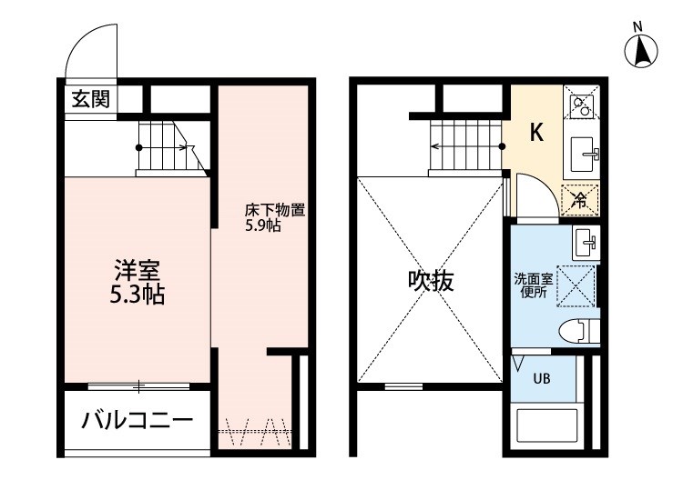 ディグルＴＲＳＭ 間取り