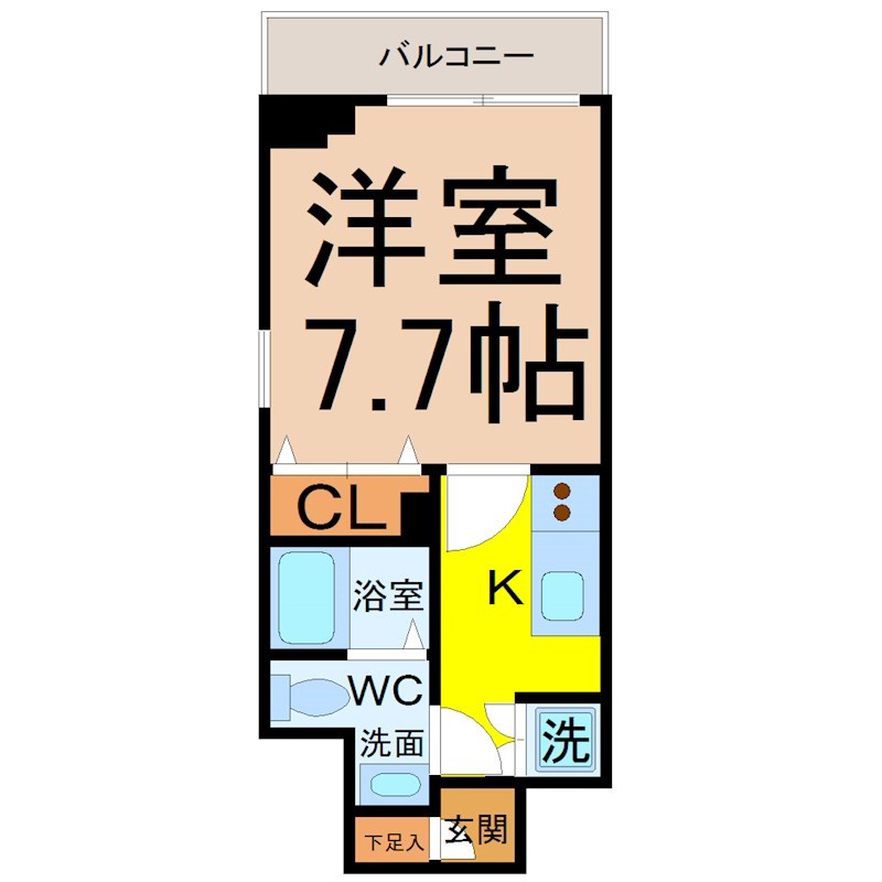 リベール名駅南 間取り