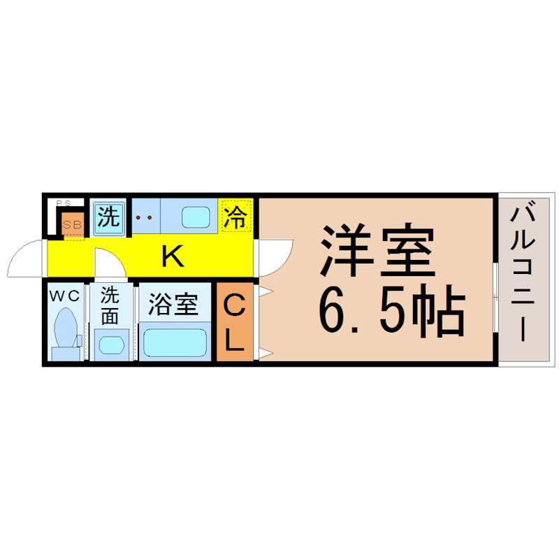 パインテール千成 間取り