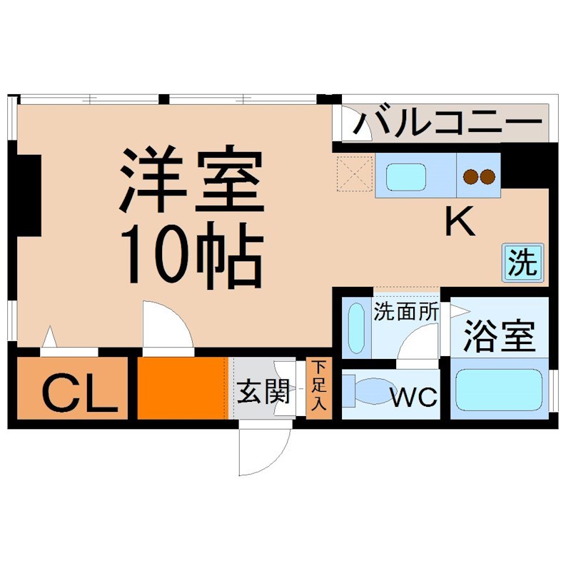 愛知県名古屋市中村区則武２丁目 間取り