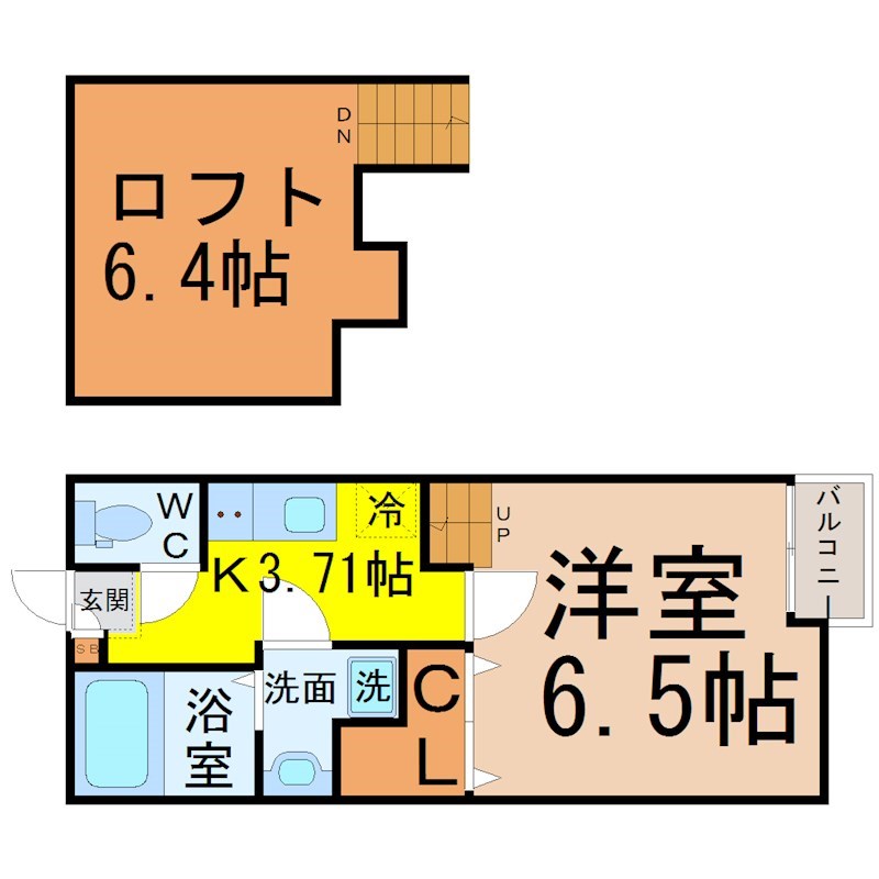 Creo庄内通（クレオ庄内通） 間取り