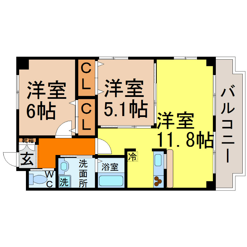 グレイス17 間取り