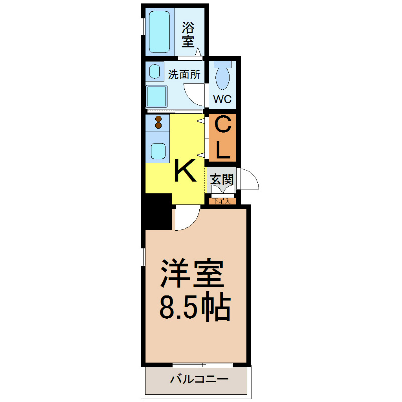 プリマベーラ名駅 間取り
