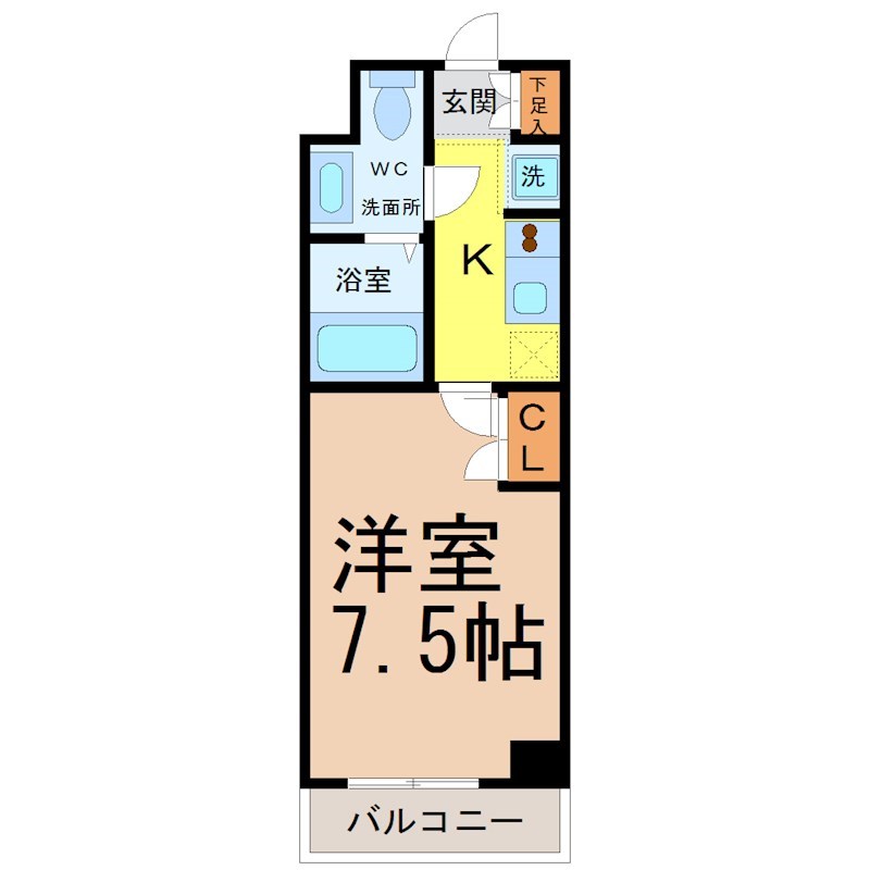 リヴシティ栄参番館 間取り