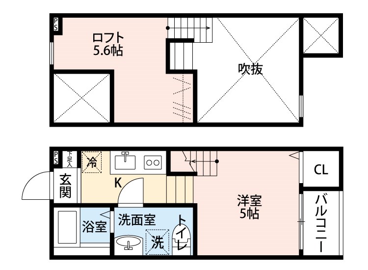 愛知県名古屋市守山区小幡中１丁目 間取り