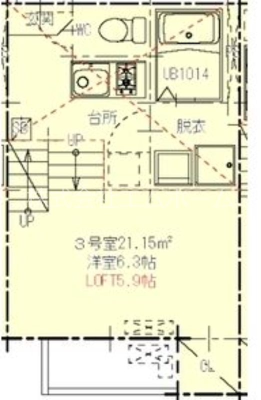 ハーモニーテラス平針Ⅱ 間取り