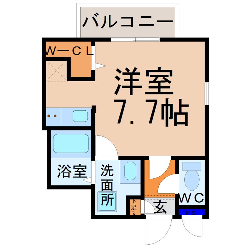 SQUARE中村区役所 間取り