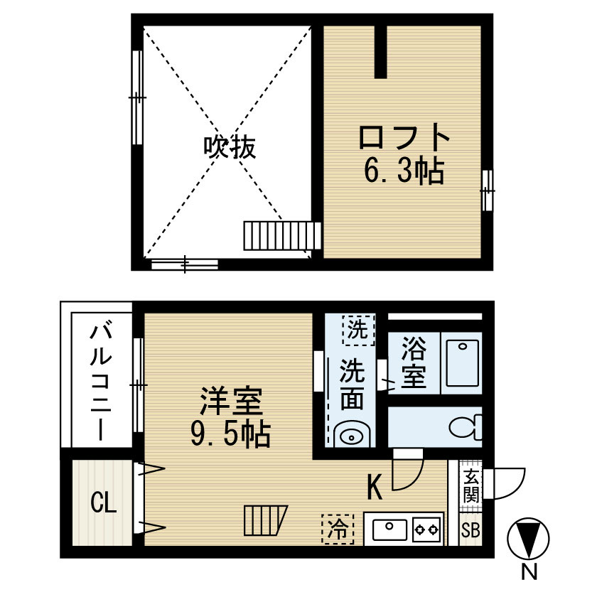 ソレイユ 間取り