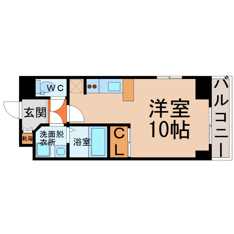 ルーエ白川公園 間取り