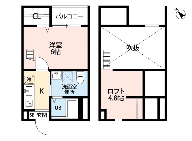 ブドワール塩池 間取り