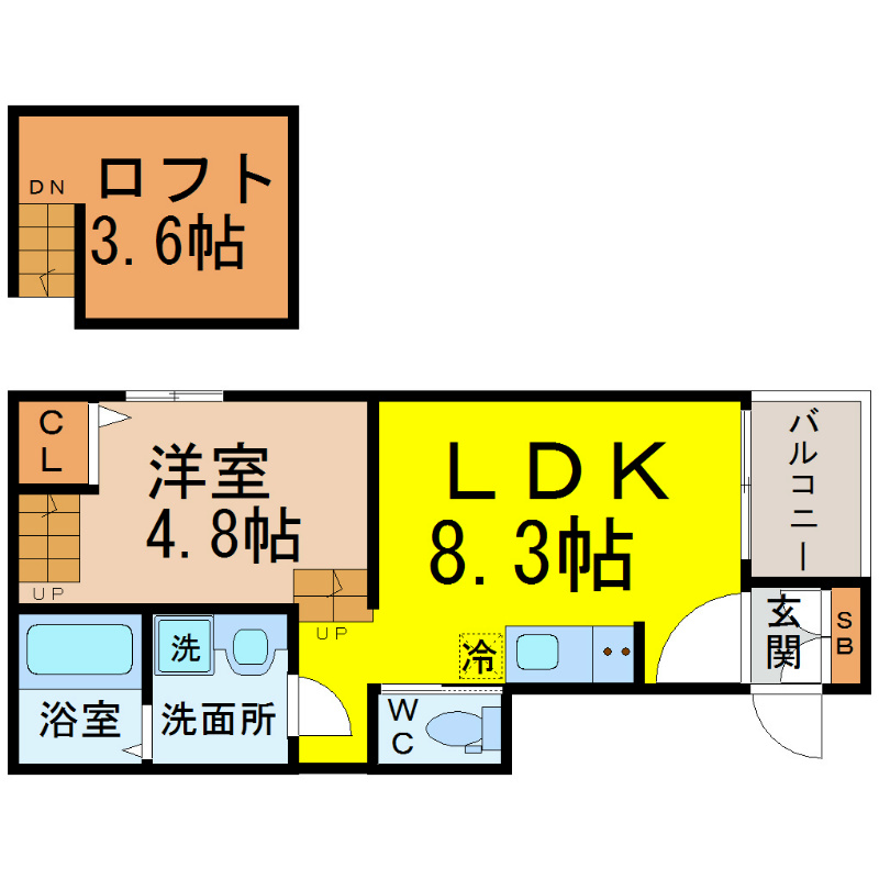 テラス菊井 間取り