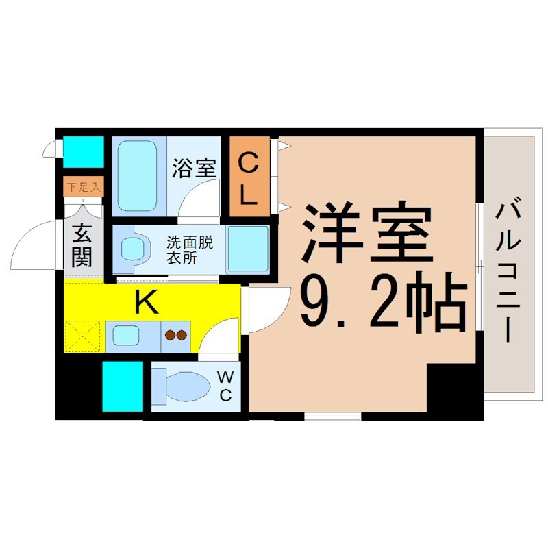 CITY SPIRE 名駅前 間取り
