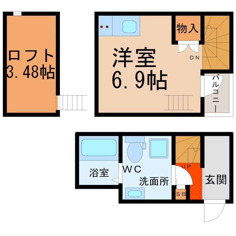 ＡＧＬＡＩＡ（アグライアー） 間取り