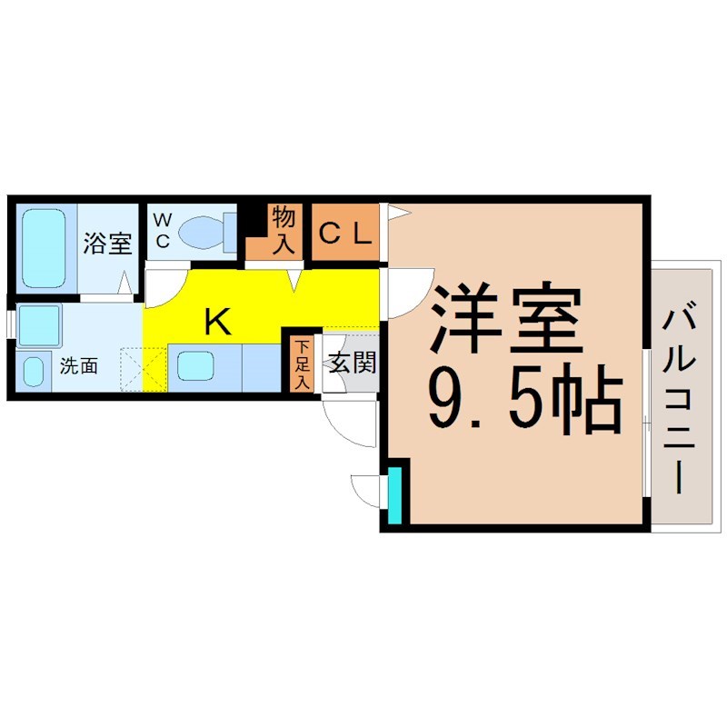 ＳＫＹ　ＨＩＬＬＳ（スカイヒルズ） 間取り