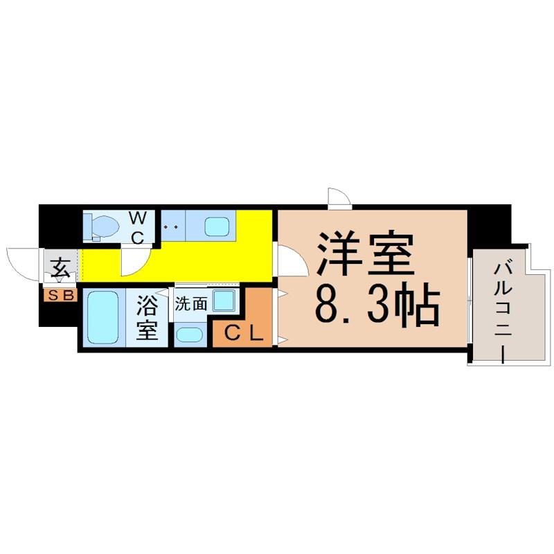 ＮＯＲＩＴＡＫＥ　ＲＩＳＥ（則武ライズ） 間取り