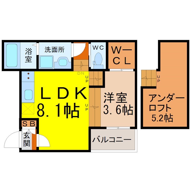Ｐｉｅｃｉｅｌｏ（ピエチェーロ） 間取り