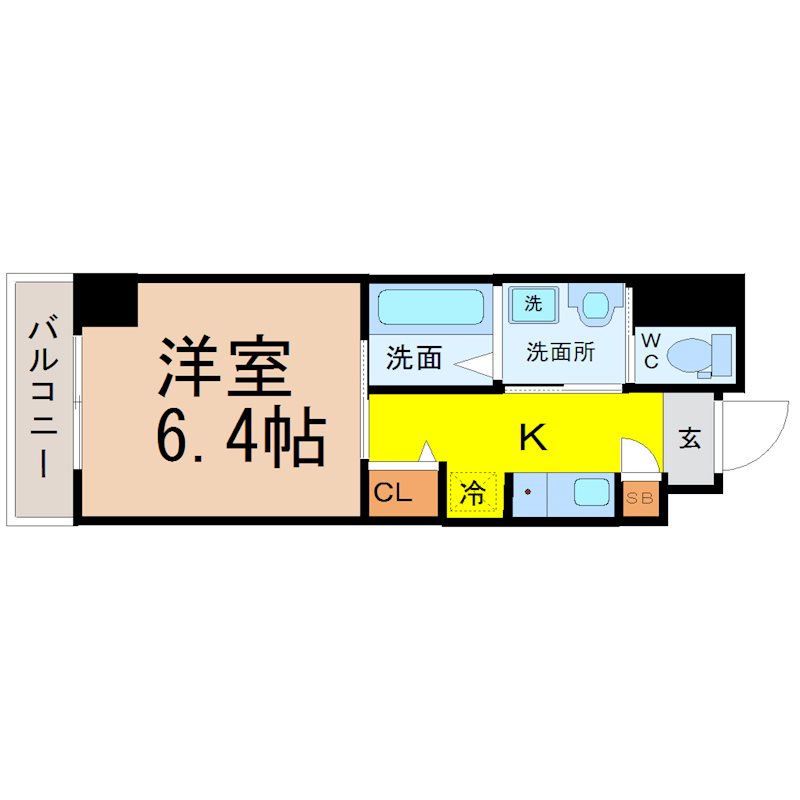 ワイズタワー新栄 間取り