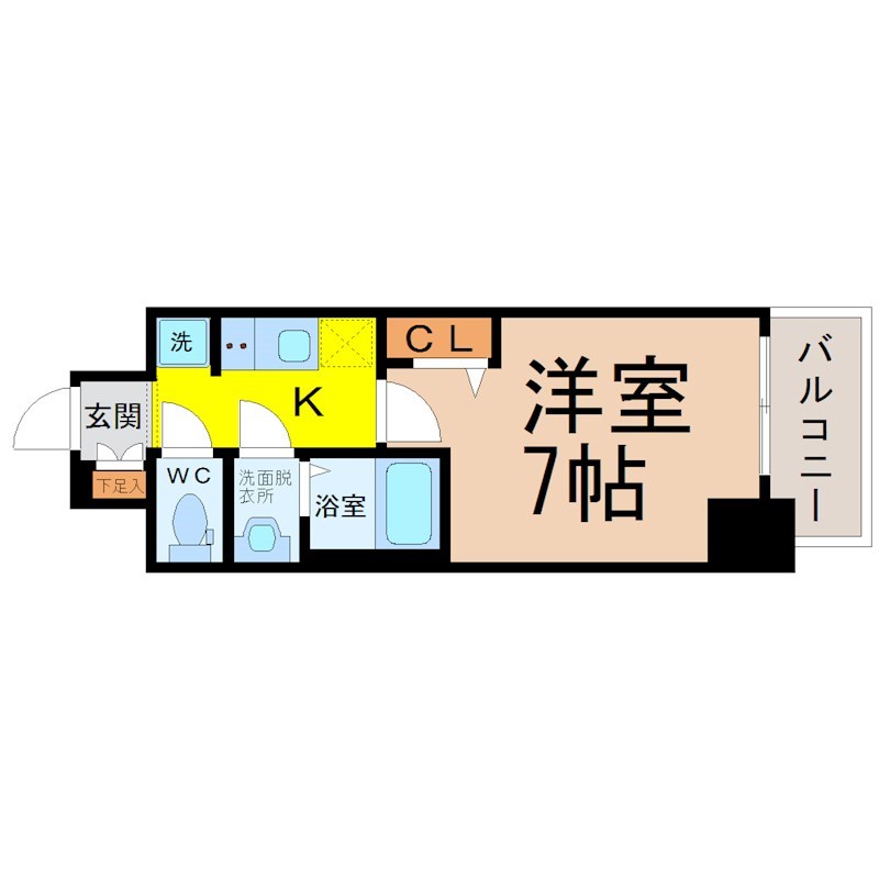 エステムコート名古屋グロース 間取り