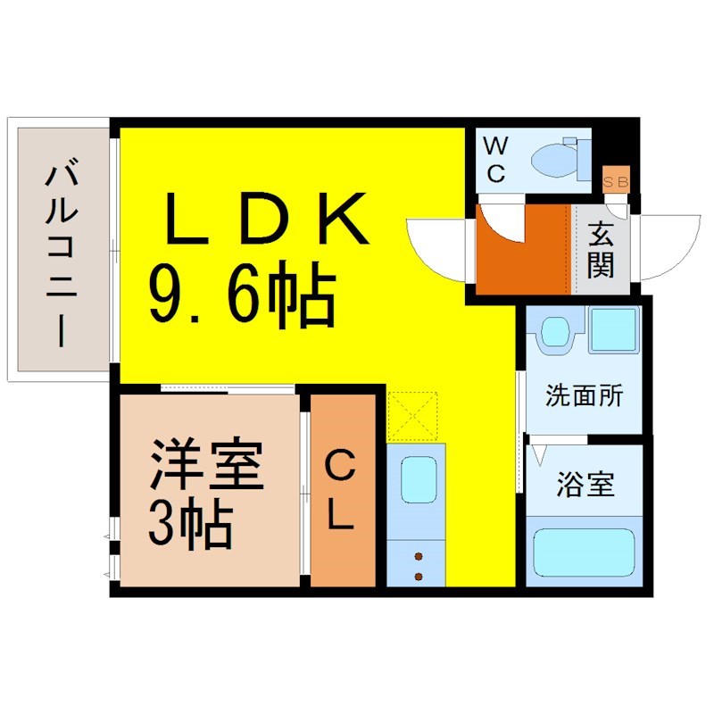 ｇｒａｎｄｔｉｃ　Ｓ（グランティックエス） 間取り