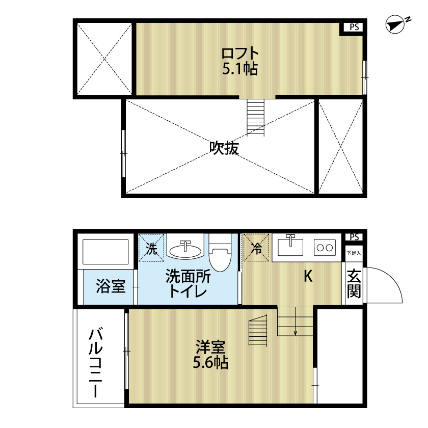 エクル烏森 間取り
