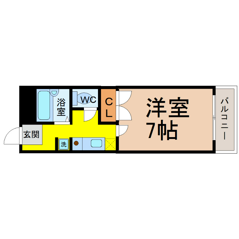 エトワール大島 間取り