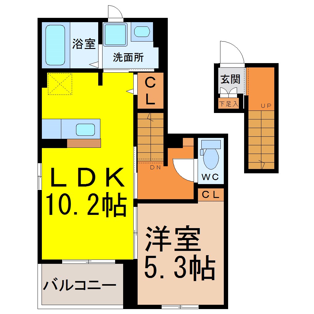モデッサ芳野Ｎ 間取り