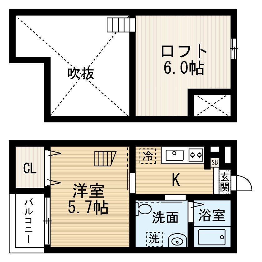 モデルノ塩池 間取り