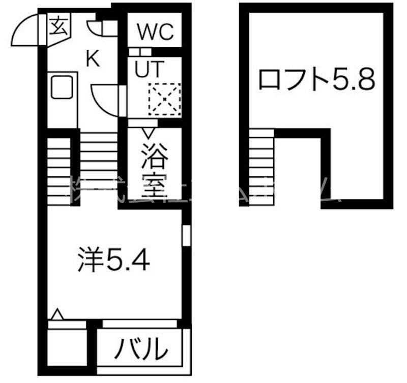 ＰＲＩＭＥＣＯＵＲＴⅡ 間取り
