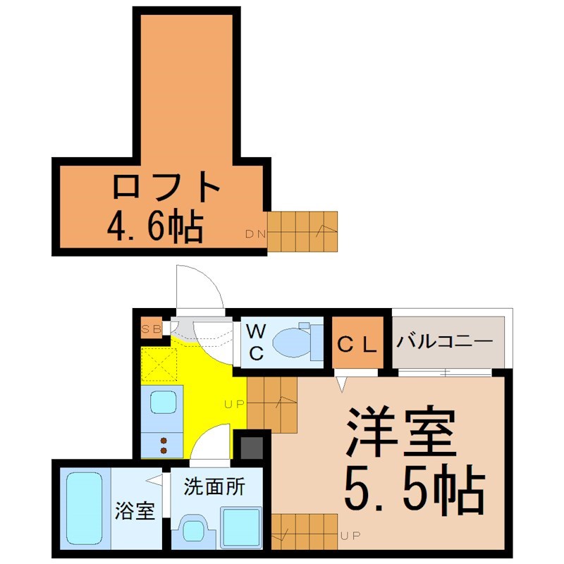ファーストメゾン車道 間取り