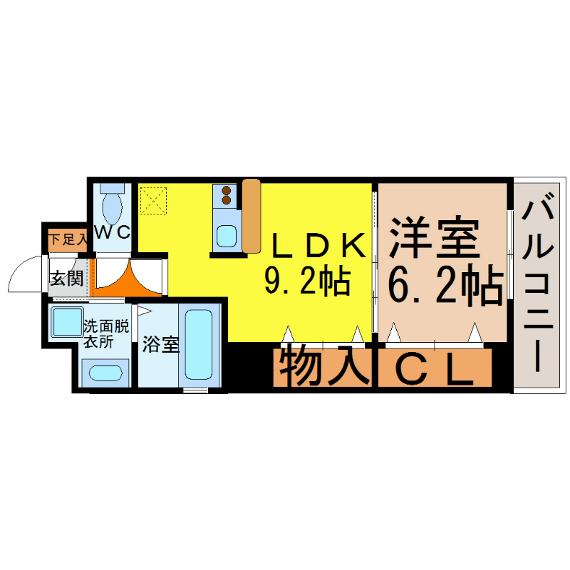 カーサタイコウ 間取り