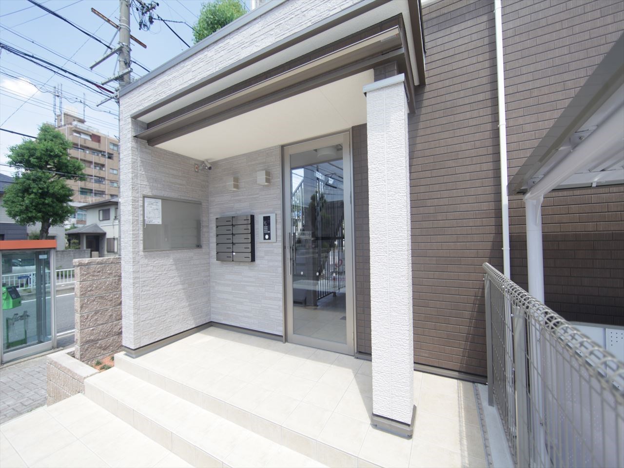 ジェルメ大喜新町II エントランス