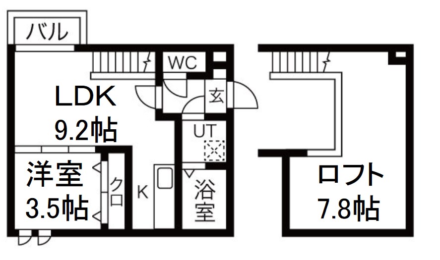 Ｃｒｅｏ高畑壱番館 間取り