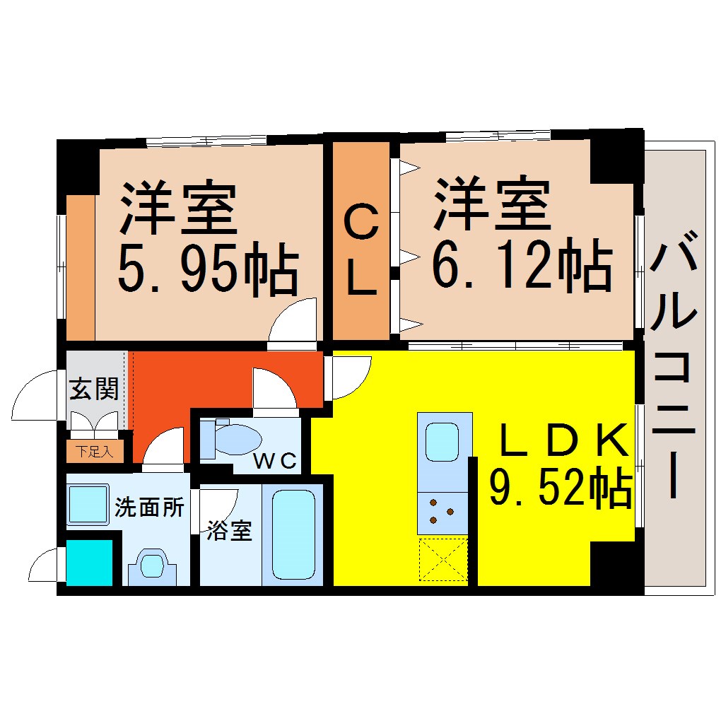ベラヴィスタ神田 間取り