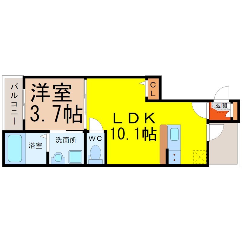 プランドールＪ＆Ｃ 間取り