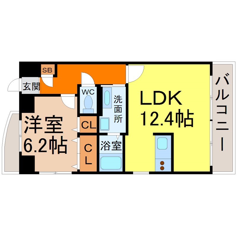 セントラルコート千代田 間取り