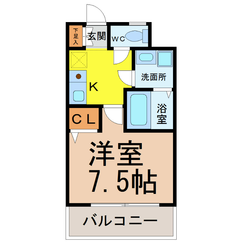 ＰＡＲＡＩＳＡＧＥ（パレアージュ） 間取り