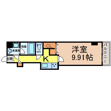 パルティール豊国通 間取り